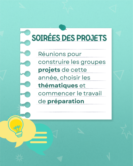 Soirée des projets